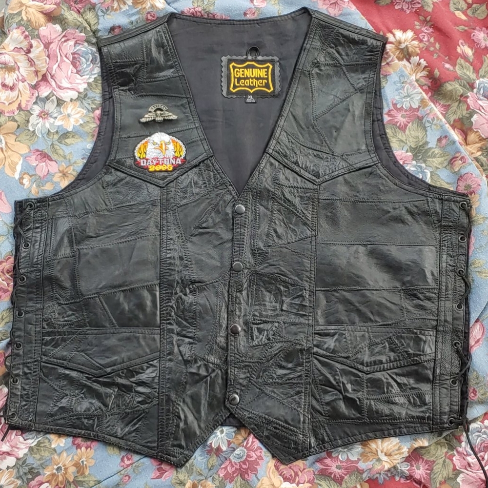 Leather Vest